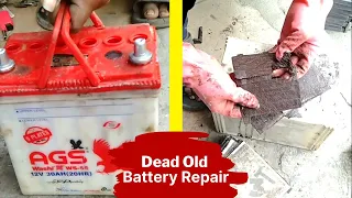 Dead Old Battery Restoration l How To Repair Battery At Home