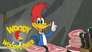 Woody learns to cook | Woody Woodpecker