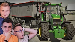 PEŁNA MOC naszego JD 7810 🔥 FS22 MP "od Zera, do Farmera" #288 😱 Załadunek Kukurydzy & Żniwa 🌽 MST