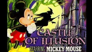 Castle of Illusion Starring Mickey Mouse прохождение [ Hard ] (SEGA Genesis, Mega Drive) Стрим RUS