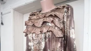 Куйлак бичиб тикамиз Шьём платье ve sew a dress