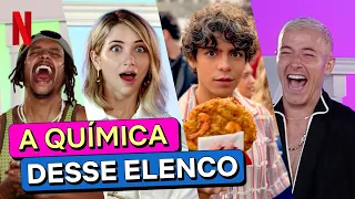 Momentos inesquecíveis do ELENCO DE ONE PIECE | Netflix Brasil
