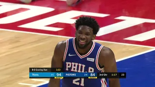 Philadelphia 76ers at Detroit Pistons: October 23, 2018