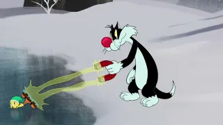 Looney Tunes | New Year Ice Skating | WB Kids