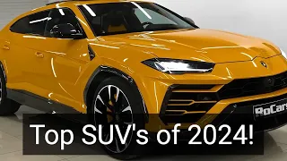 Best LARGE  Luxury SUVs for 2024!