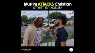 Muslim ATTACKS Christian! #shorts