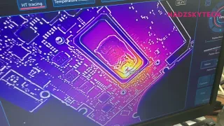 How to check faulty pch/cpu using  thermal Camera" HUAWEI LAPTOP"