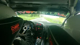 rallysprint silleda 2024 onboard dani mellado - Jesús vazquez tc2 bmw e36