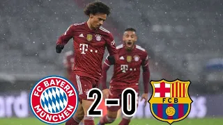 Bayern Munich - Barcelona 3-0 | Leroy Sane amazing Goal