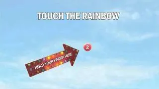 Toca el Arco iris- Skittles comercial interactivo /funny/