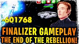 Finalizer Gameplay! 4 Star Finalizer Best Counter to Rebel Ships!  Fastest/Highest Damage Fleet!