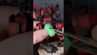 How to Paint the New Brutalis Dreadnought as a Blood Angels Furioso for Warhammer 40k #warhammer40k