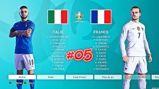 FRANCE - ITALIE | EURO 2020 | PES 2021 PS5 MOD | Quart de Finale