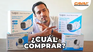 La mejores cámaras inteligentes Wi-Fi (2023) Diferencias entre TP-Link Tapo (C320WS/C310/C210/TC70)