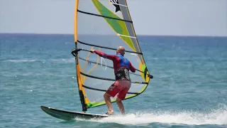 Windsurfing Duck Gybe #15