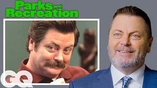 Nick Offerman Breaks Down His Most Iconic Characters | GQ