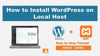 #1 How to Install WordPress on Your Local Machine with XAMPP - Step by Step Tutorial | Web | #2023