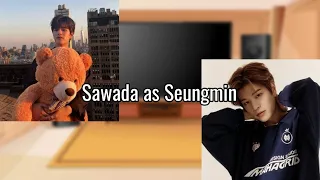 Reborn react to Sawada as Seungmin (AU DESCRIPTION)