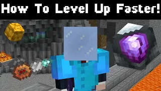 Hypixel Skyblock: How To Level Up Fast! (Heart of the Mountain! Easy Commissions!) (Update Guide)