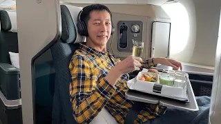 Cathay Pacific A350 business class | Flight review 2023 😃