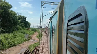 155 Kmph Ruthless Skip By Gatimaan Express | India's First Semi High Speed Train