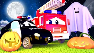 Patrullauto - Kummitus hirmutab Autolinna beebisid HALLOWEEN - Autolinna Autopatrull 🚓 🚒