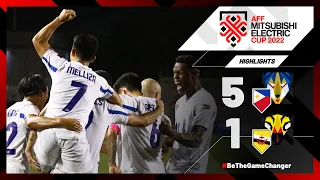 Philippines 5-1 Brunei DS (AFF Mitsubishi Electric Cup 2022: Group Stage)