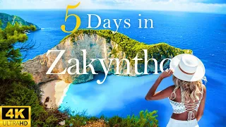 How to spend 5 days in ZAKYNTHOS Greece | Traveling Zakynthos on a Budget
