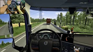 Volvo FH 2022 | ETS 2 | Tampere to Kouvola (Finland) DLC | Logitech G29 Realistic Gameplay