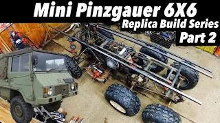 Mini Pinzgauer 6x6 off-road build series part 2