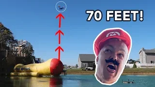 Mario & Luigi BLOB DWARF LAUNCH Part: 2 | Ross Smith ft. Roman Atwood