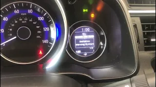 Hints & Tips, 2018 Honda Jazz tyre pressure warning light reset