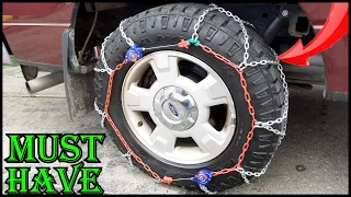 Auto-Trac Self Tightening Tire Chain  Review