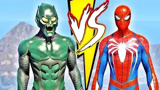 HOMEM ARANHA vs GREEN GOBLIN - GTA V - IR GAMES