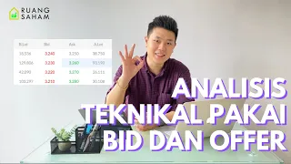 CARA ANALISA DENGAN BID OFFER | TENTUKAN SUPPORT DAN RESISTANCE | ANALISA TEKNIKAL !