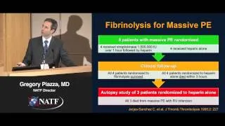 Medical Therapy for Venous Thromboembolism | Gregory Piazza, MD, MS