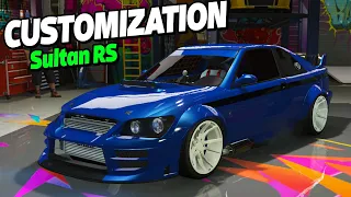 GTA 5 Online - Karin Sultan RS Customization! (Lexus IS300) | Benny's Original Motor Works