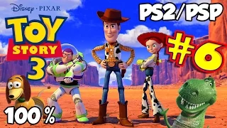 Disney's Toy Story 3 Walkthrough Part 6 - 100% (PS2, PSP) Level 6 - Goodbye Woody