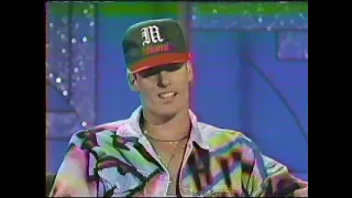 Vanilla Ice - "Cool As Ice" on Arsenio and partial interview 1991