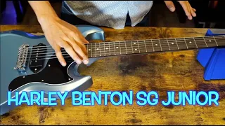 Unboxing, inspecting, trying the New Harley Benton SG Junior