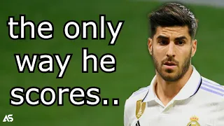 Marco Asensio has NEVER scored Tap-ins…