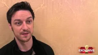 James McAvoy on X Men (Golden Globes, HD)