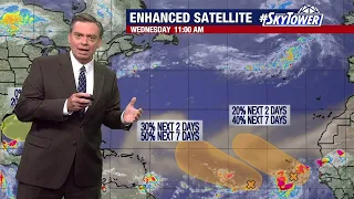 Tropical activity could ramp up heading into the weekend
