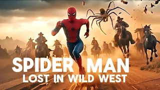 Spiderman Lost In Wild West - Ai movie / Ai IMAGE TO VIDEO / RUNWAY Annimation