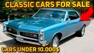 20 Great Classic Cars Under $10,000 Available on Craigslist Marketplace! Best Сlassic Cars!