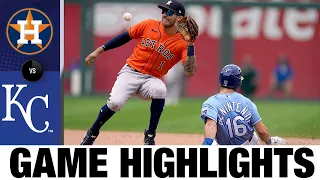 Astros vs. Royals Game Highlights (8/19/21) | MLB Highlights