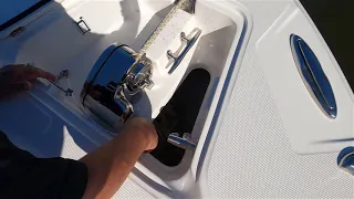 How To Operate Your Anchor Windlass || Longshore Boats