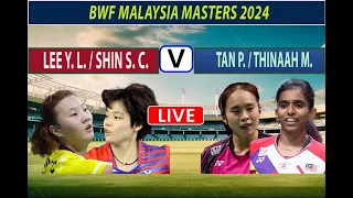 LEE Yu Lim/SHIN Seung Vs Pearly TAN/THINAAH Muralitharan | BWF Malaysia Masters WD Semi Finals Live