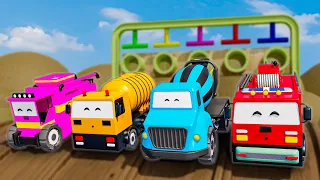 BINGO + More Baby Songs | Construction Vehicles Names & Colors | Kids Song & Nursery Rhymes