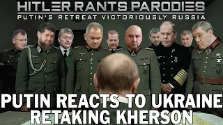 Putin reacts to Ukraine retaking Kherson